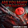 Creature Cocks Masturbateur Creature Dragon Rouge